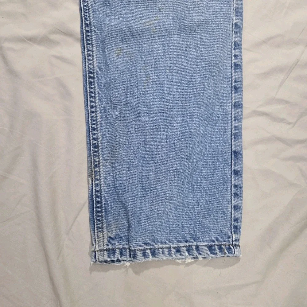 Carhartt B18STW Mens Jeans 42x30 (Fits 40x29) Straight Leg Workwear Denim Pants